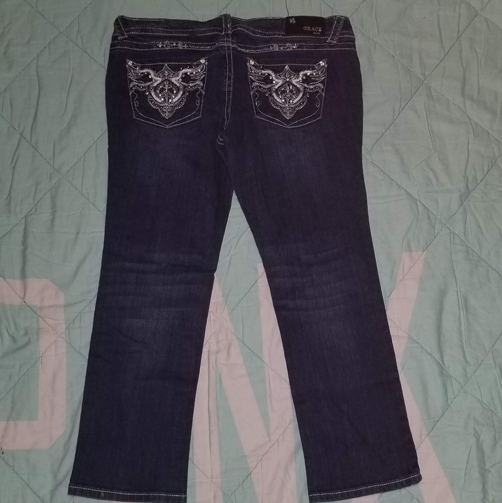 Grace In LA Crop Jeans